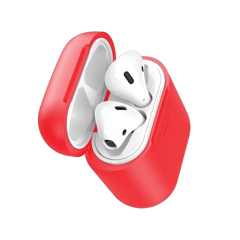 Dėklas Baseus (WIAPPOD-09) AirPods 2/AirPods 1 raudonas