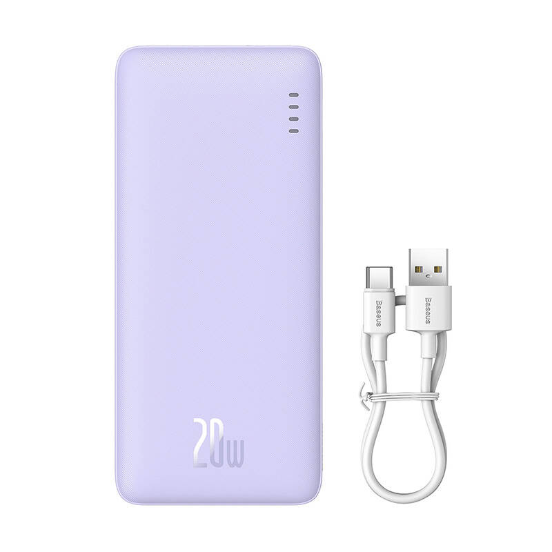 Baseus Airpow 20000mAh 20W maitinimo blokas (violetinė)