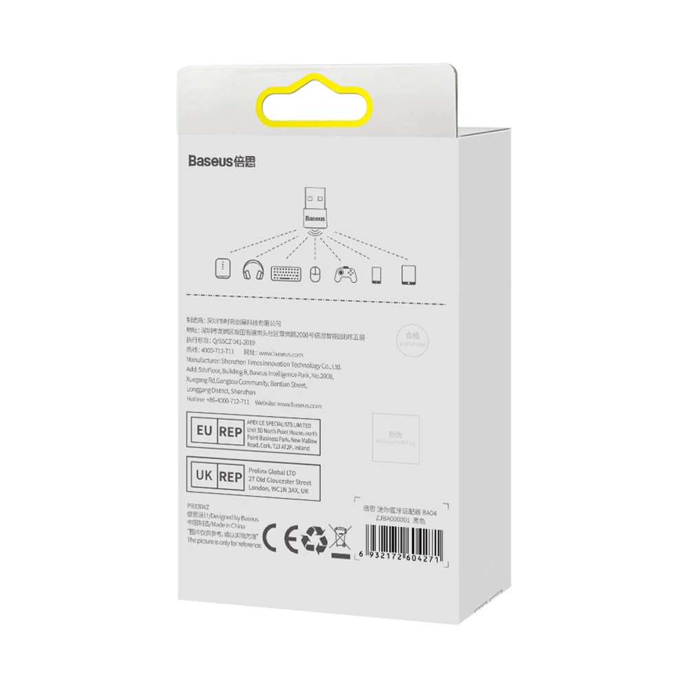Baseus Belaidis adapteris USB - Bluetooth 5.1 BA04