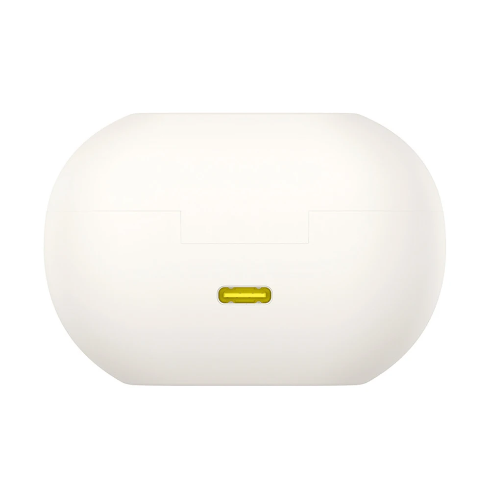 Ausinės Baseus Bass 15 Clip OWS belaidės su kablem Baseus Simple USB-C 3A 30cm - balta