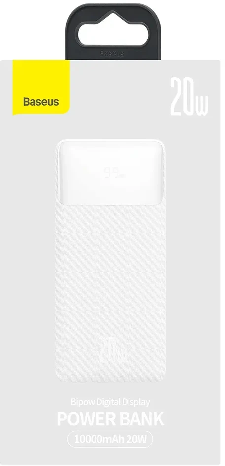 „Baseus Bipow Powerbank“, 10 000 mAh, 20 W (ax)