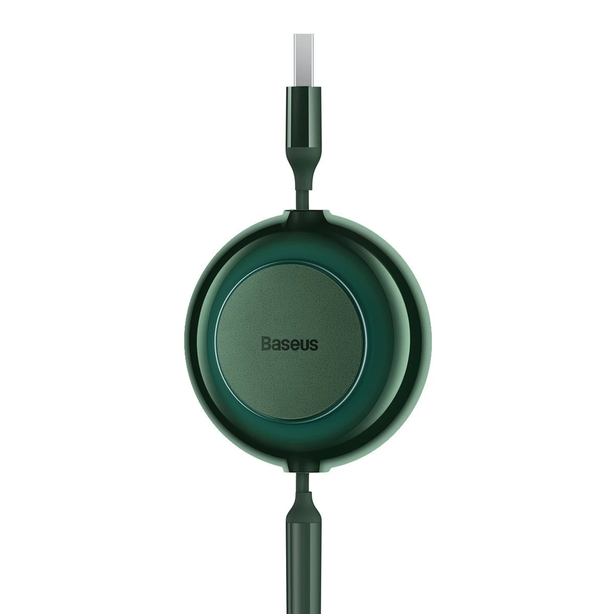 Baseus Bright Mirror 2 USB 3-in-1 kabelis skirtas micro USB - USB-C - Lightning 3.5A 1.1m - Žalias