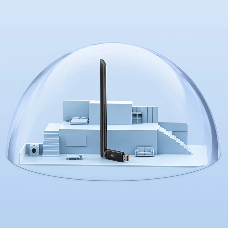 Baseus FastJoy adapteris Wi-Fi 150 Mbps - juodas