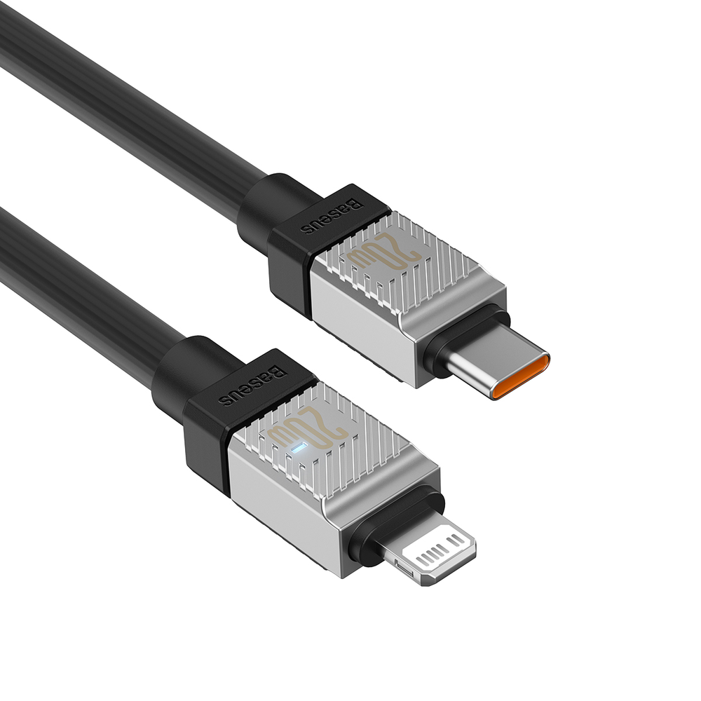 Baseus kabelis CoolPlay USB-C - Lightning 1m 20W juodos spalvos