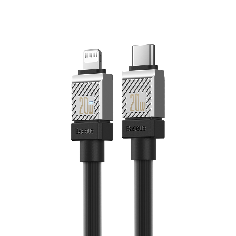 Baseus kabelis CoolPlay USB-C - Lightning 1m 20W juodos spalvos