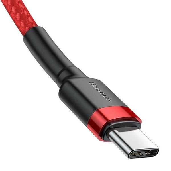 Baseus Cafule kabelis USB-C 2A 2m - Raudonas