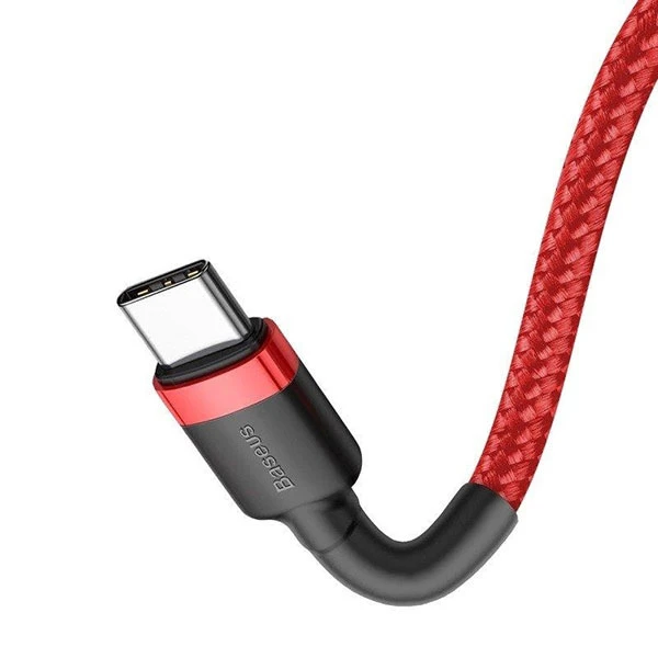 Baseus Cafule kabelis USB-C 2A 2m - Raudonas