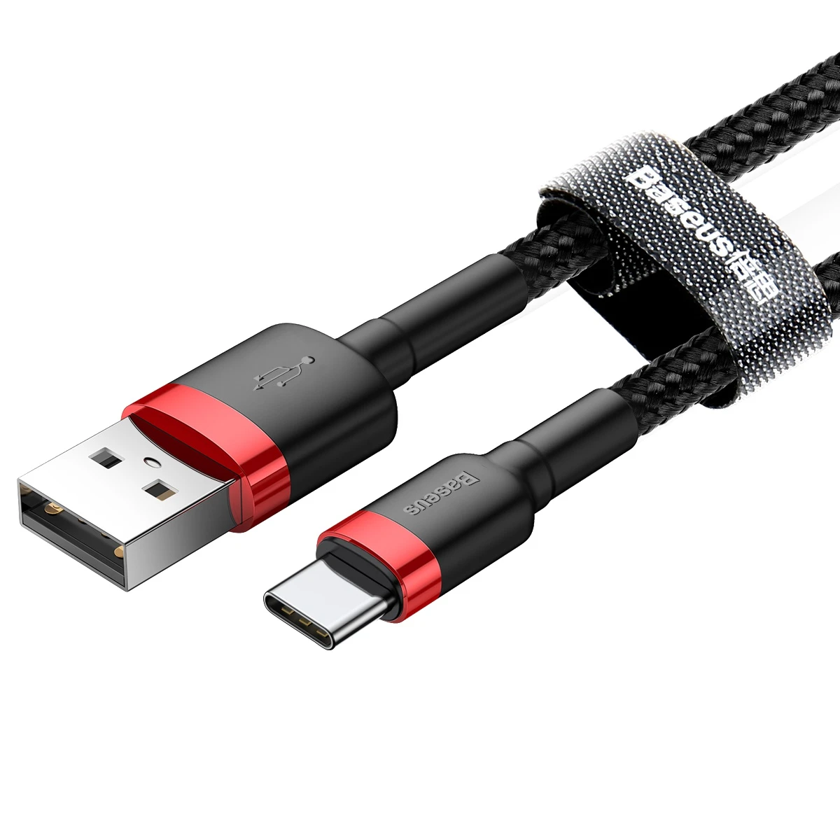 Baseus Cafule kabelis USB-C 2A 2m - Raudonas / Juodas