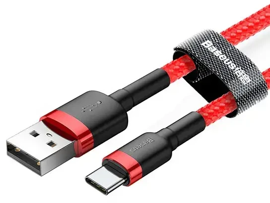 Kabelis Baseus Cafule USB į USB-C 3A 0,5 m