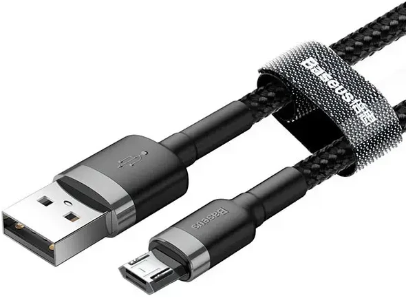 Baseus USB micro kab. Cafule CAMKLF-BG1 Juodas