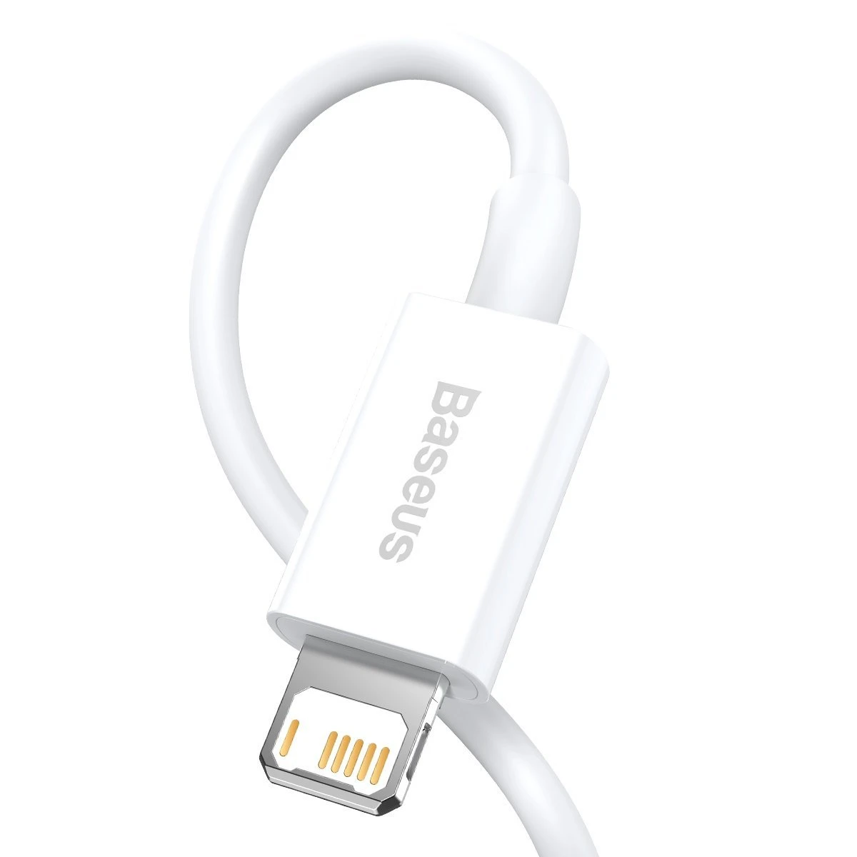 Kabelis  CABLE LIGHTNING TO USB 2M/Baltas CALYS-C02 BASEUS