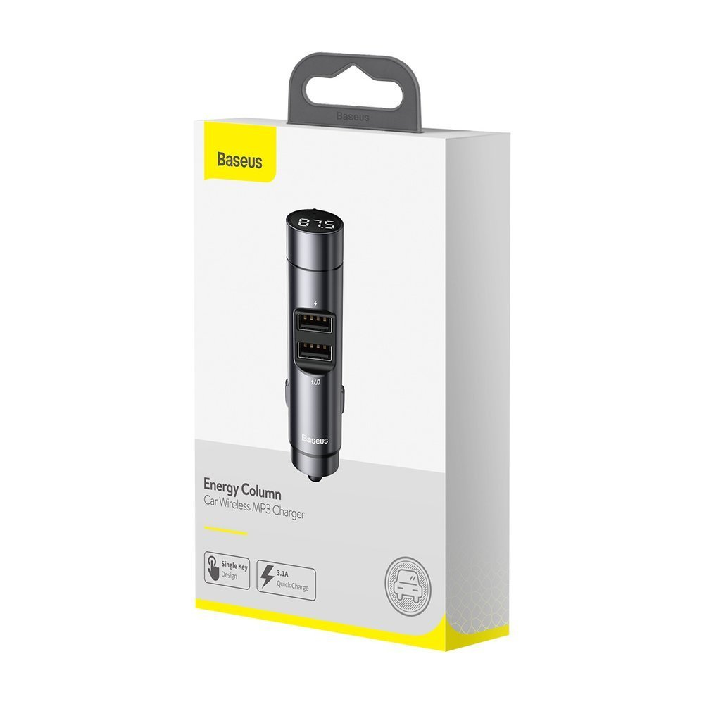 FM moduliatorius Baseus CCTM-B01 2xUSB