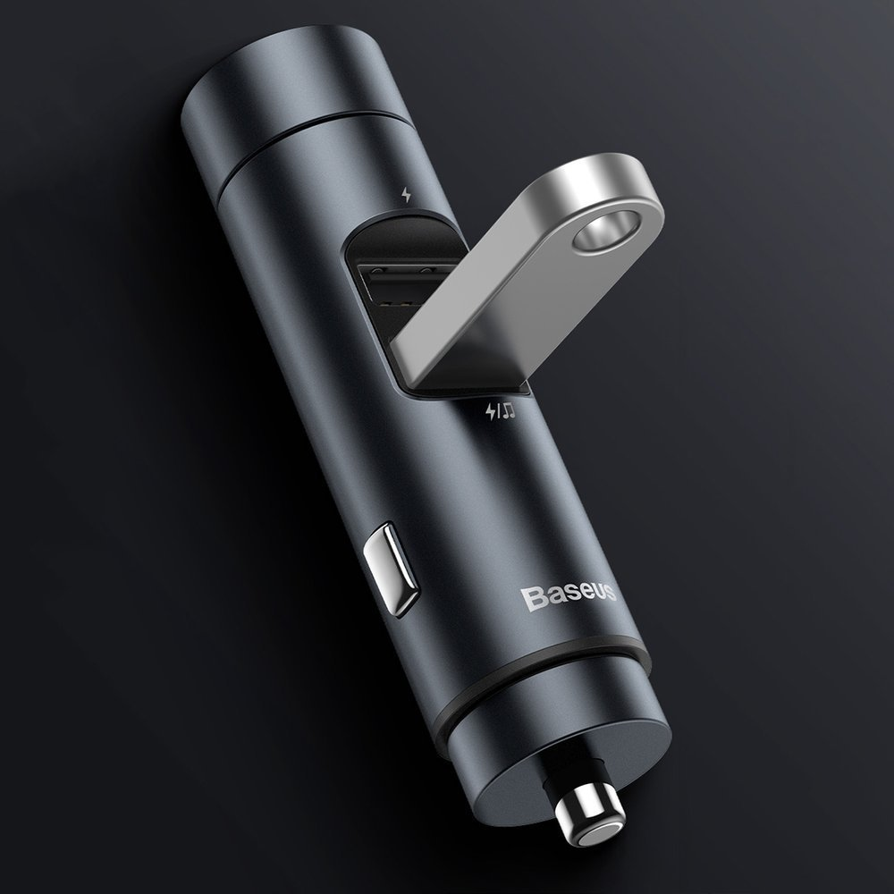 FM moduliatorius Baseus CCTM-B01 2xUSB