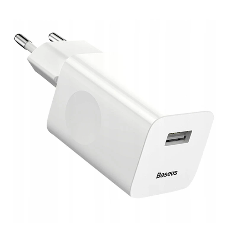 Charger Baseus CCALL-BX02 (USB 3.0, baltos spalvos)