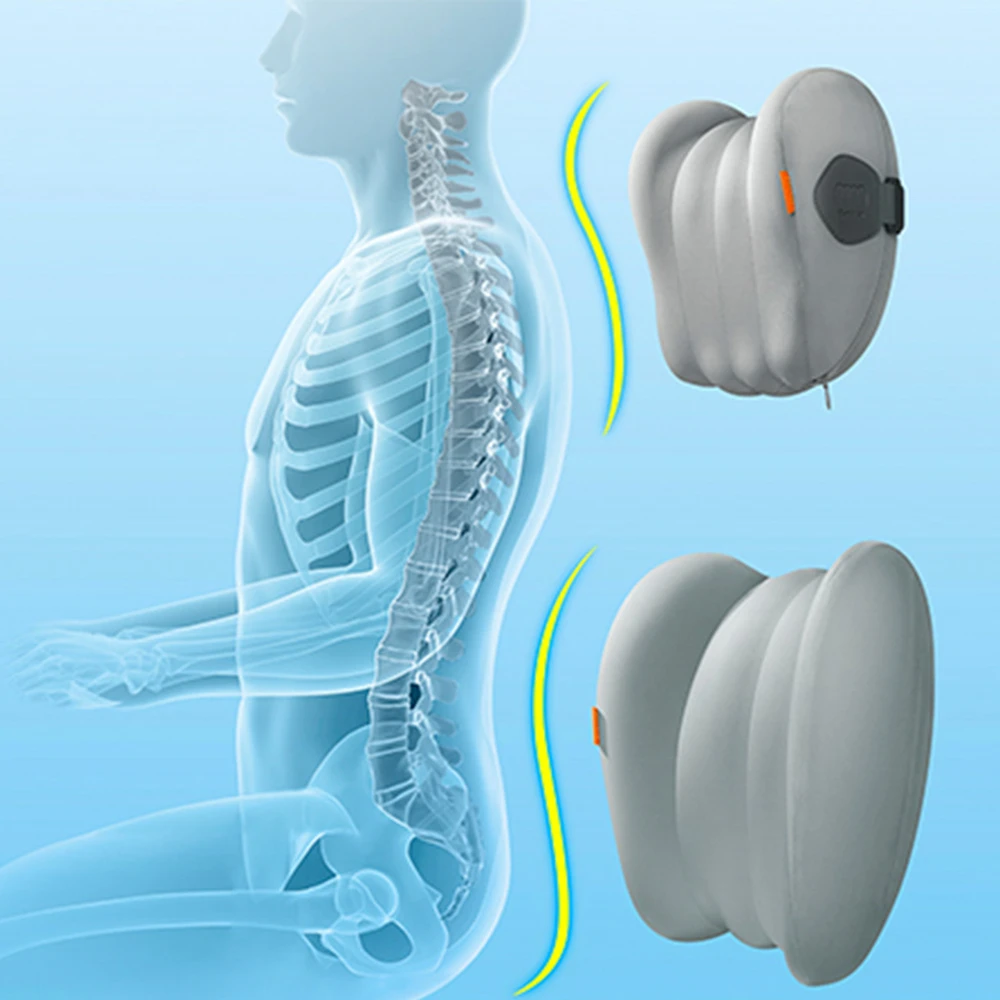 Baseus Comfort Ride automobilio galvos atramos tvirtinama pagalvė (pilka)