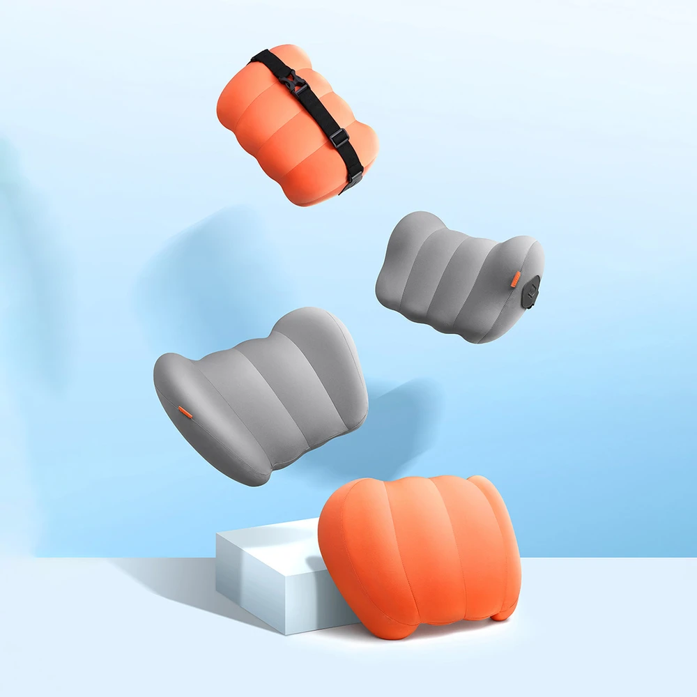 Baseus Comfort Ride automobilio galvos atramos tvirtinama pagalvė (pilka)