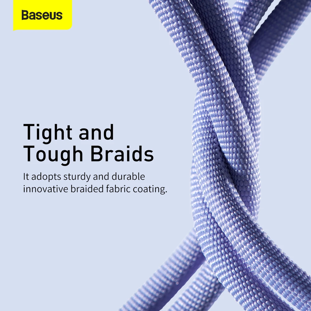 Baseus LAIDAS „Lightning“–USB 1,2 m