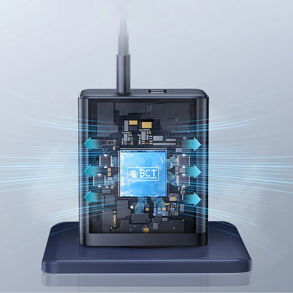 Baseus Cube Pro 30W USB-C USB-A - juoda