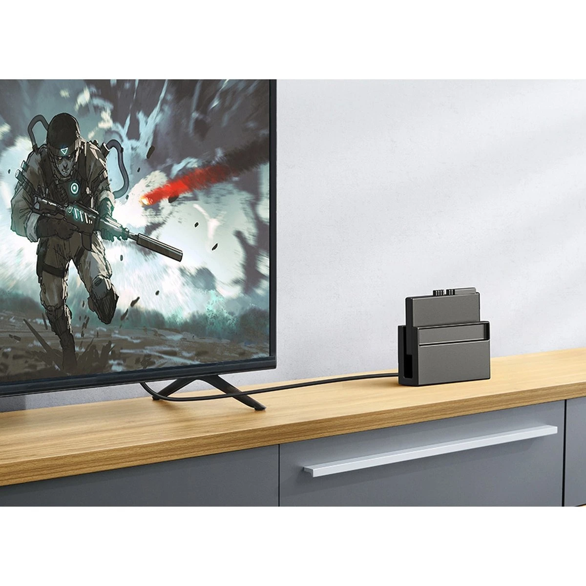 Baseus High Definition serija HDMI kabelis, 8K 1m (fekete)