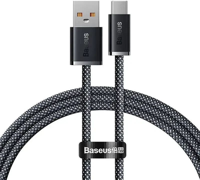 Baseus - Baseus CALD000616 Dynamic Series Fast Charging Data Cable USB - USB-C 100W 1m Gray