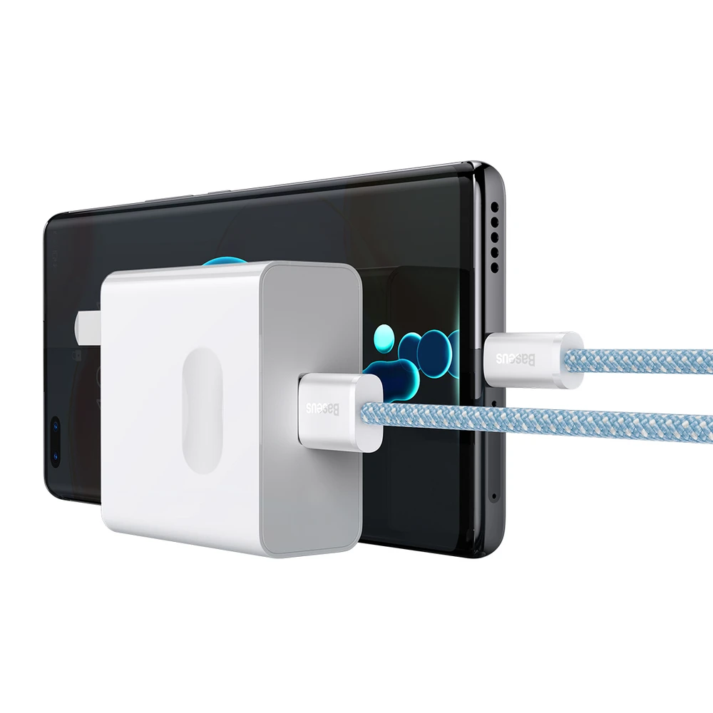 Baseus Dynamic Series USB - USB-C kabelis 100W 1m – Mėlynas