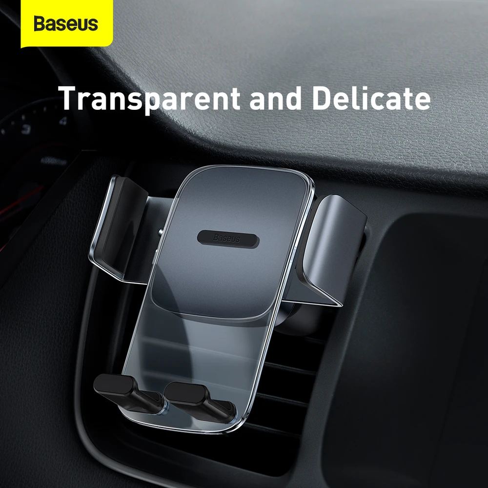 Baseus Easy Control Clamp automobilinis laikiklis - juodas