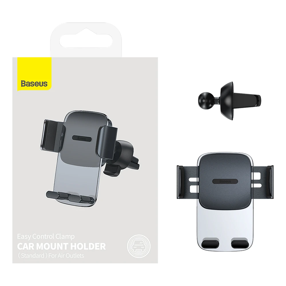 Baseus Easy Control Clamp automobilinis laikiklis - juodas
