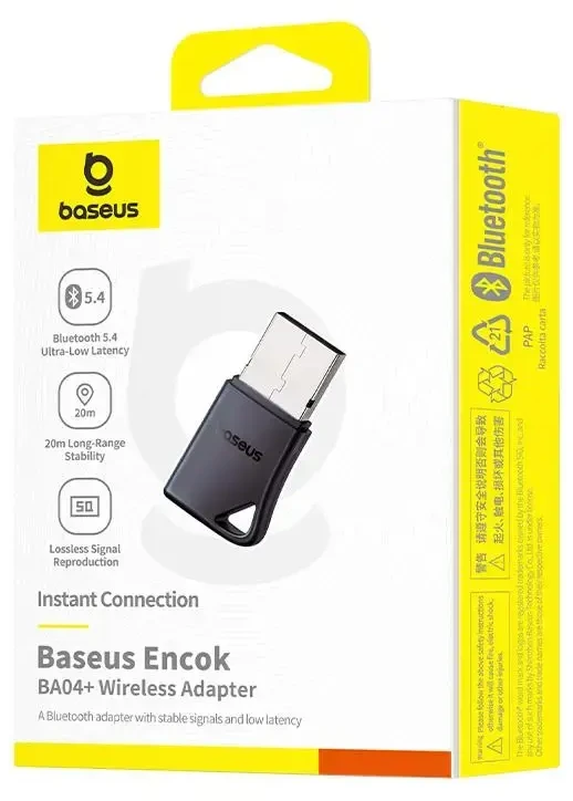 Baseus Encok BA04+ belaidis adapteris