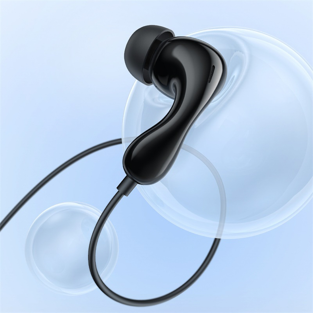 Baseus Encok CZ20 In-Ear su laidu USB-C Ausinės - Juodas