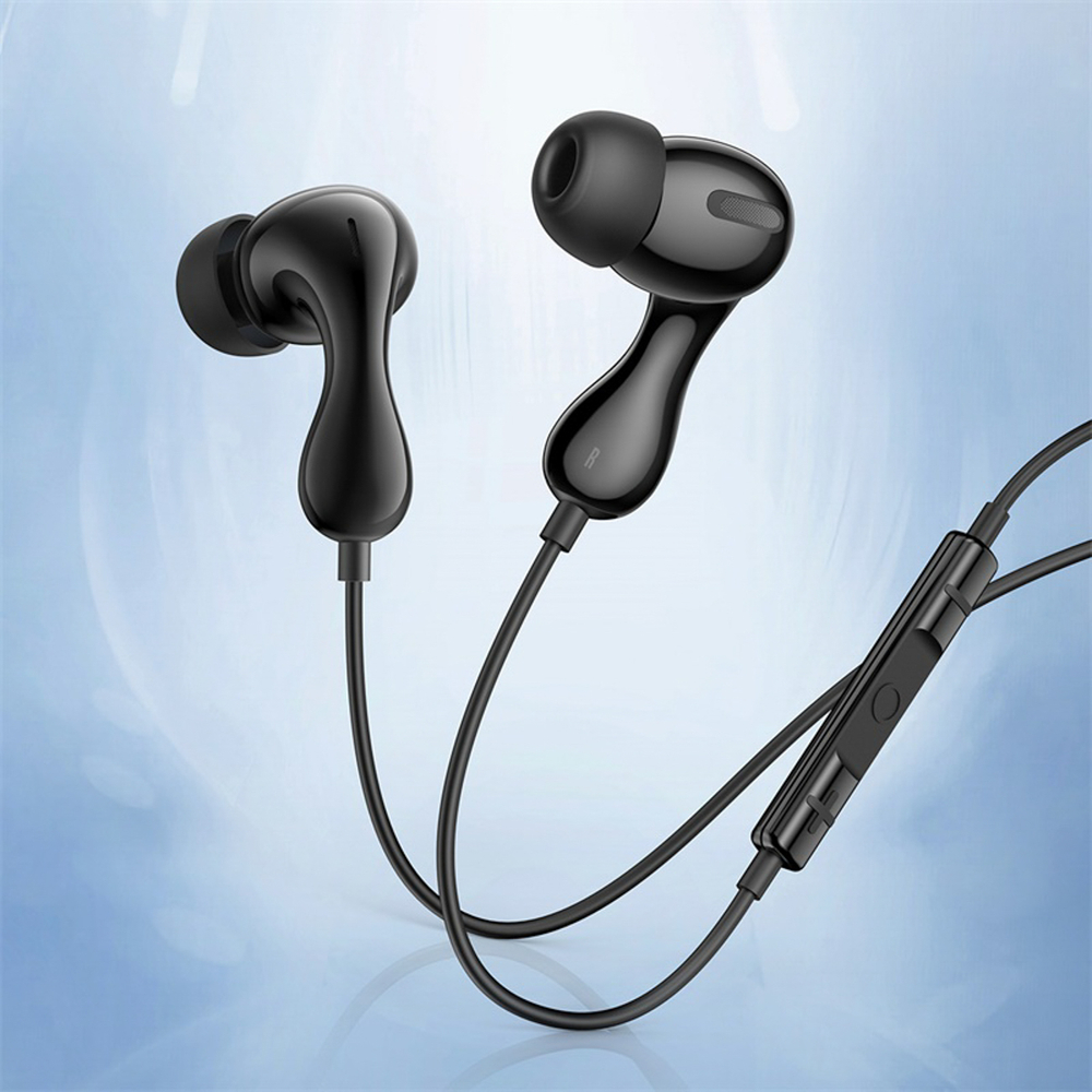 Baseus Encok CZ20 In-Ear su laidu USB-C Ausinės - Juodas