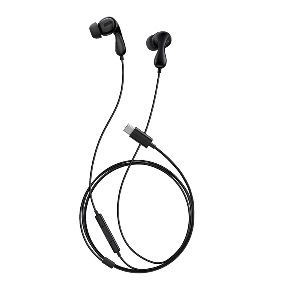 Baseus Encok CZ20 In-Ear su laidu USB-C Ausinės - Juodas