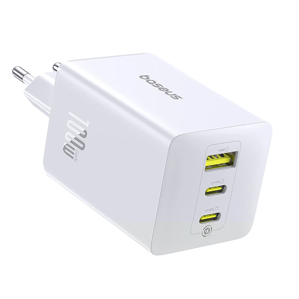 Baseus EnerFill FE11 2 x USB-C / USB-A 100W - balta
