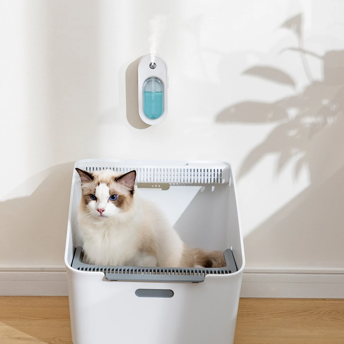 Baseus Home for Pet Flora J1 Animal Odor Neutralizer, 30 dienų baterijos veikimo laikas, 1500 mAh Baltas (ACFJ000002)