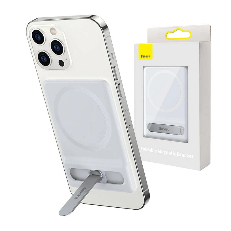 Baseus Susicsukható MagSafe stovvány iPhone-hoz (balta)