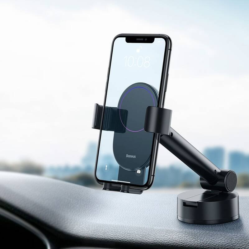 Automobilinis laikiklis Baseus Simpslism - Juodas