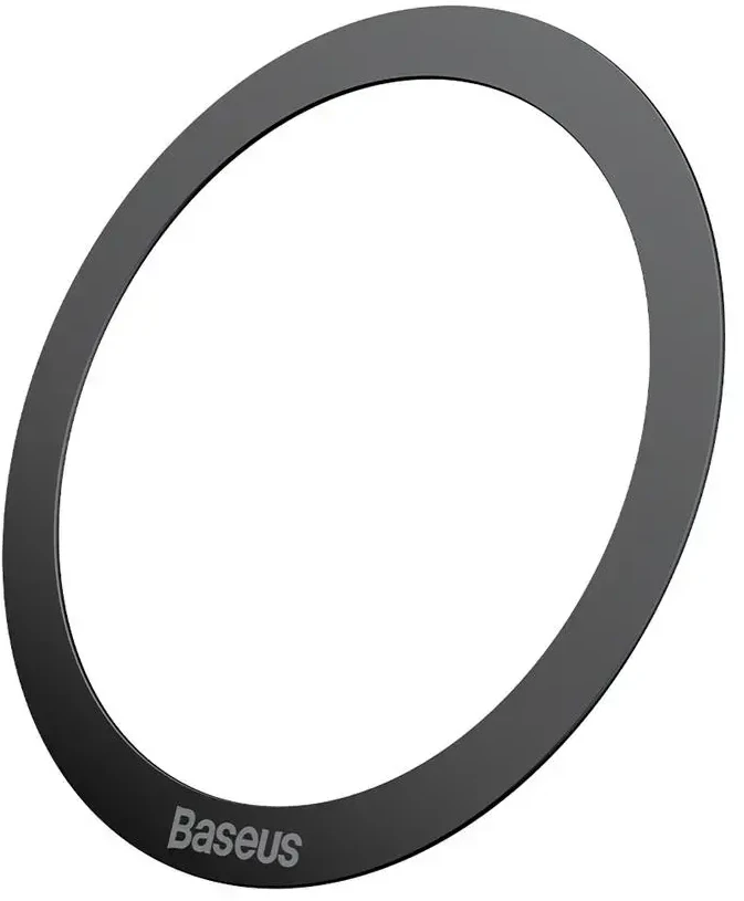 Baseus magnetinis halso žiedas telefonams, MagSafe (juodas)