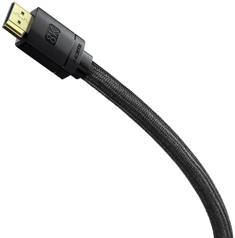 Kabelis HDMI-HDMI kištukai 3.0m (HDMI 2.1) juodas 8K 60Hz 48Gbps / 4K 120Hz, BASEUS