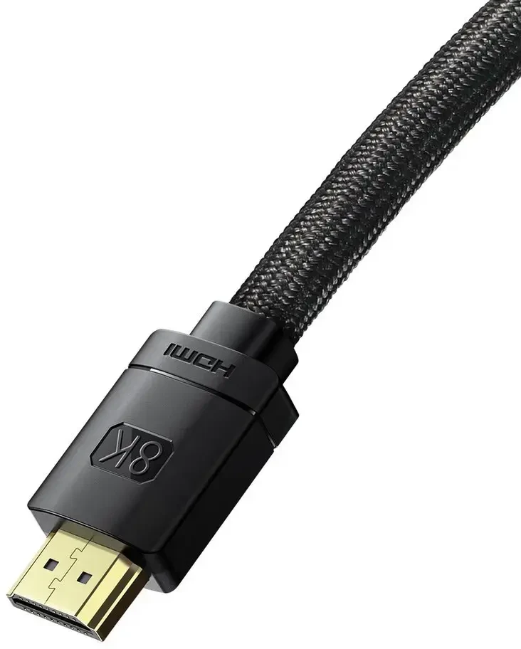 Kabelis HDMI-HDMI kištukai 3.0m (HDMI 2.1) juodas 8K 60Hz 48Gbps / 4K 120Hz, BASEUS