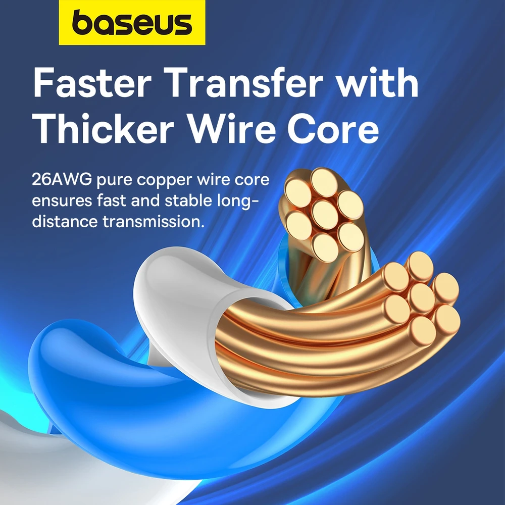 Baseus Ethernet CAT5 tinklo kabelis 0.5m