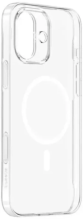 Dėklas Baseus Apple iPhone 16 TouchButton Magnetic dėkals telefonui skaidrus