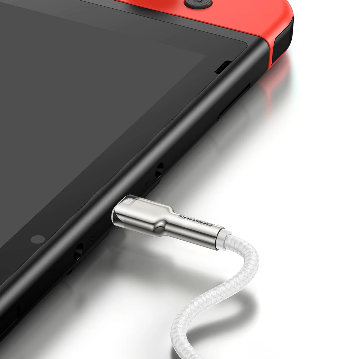Baseus Cafule USB-C - USB-C laidas 100W 1m - Baltas