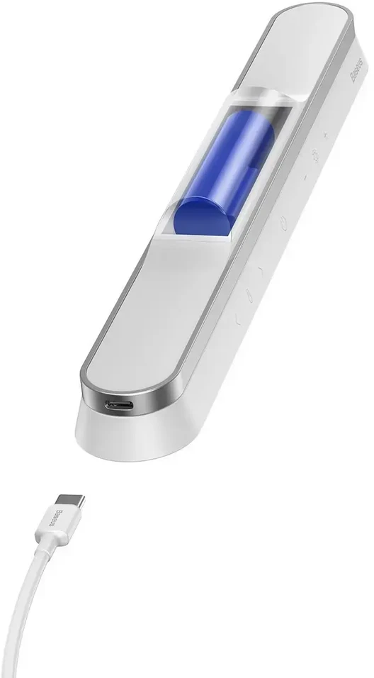 Baseus LED magnetinė lempa 1800mAh balta