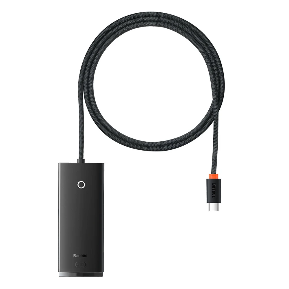Baseus USB-C šakotuvas su 1 metro laidu