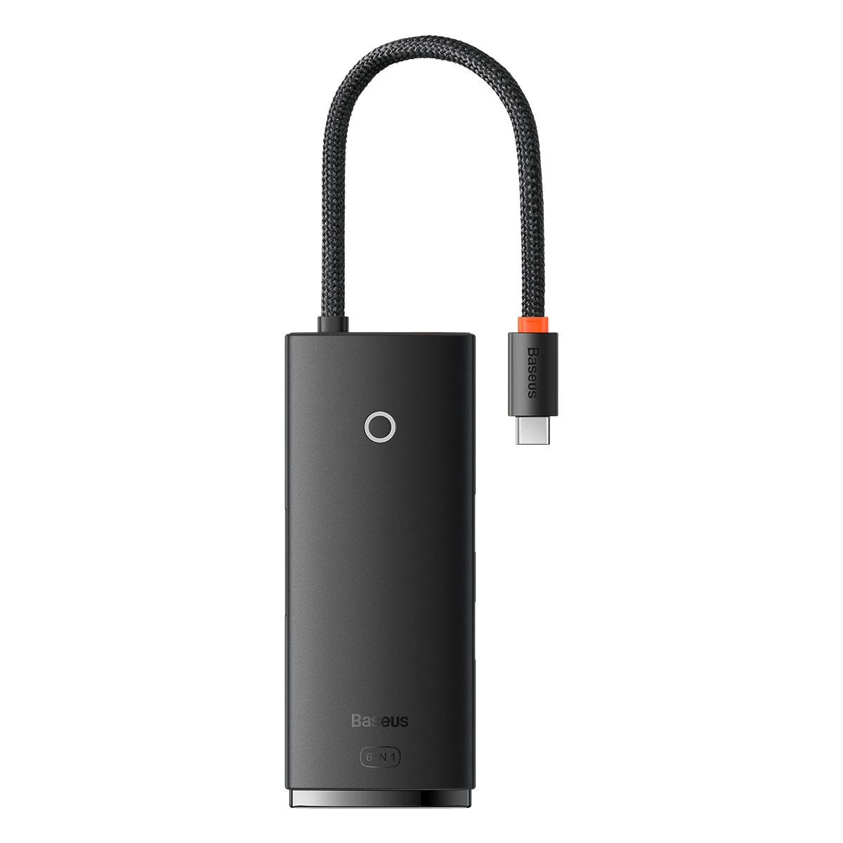 Jungčių stotelė / adapteris USB C kištukas - 2xUSB3.0, HDMI, USB C PD (krovimo), SD/Micro SD lizdai BASEUS