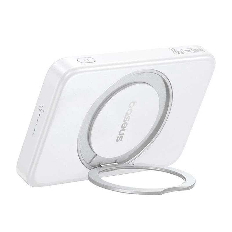 „Baseus“ magnetinė išorinė baterija su stovu „PicoGo Qi2 5000mAh 20W“