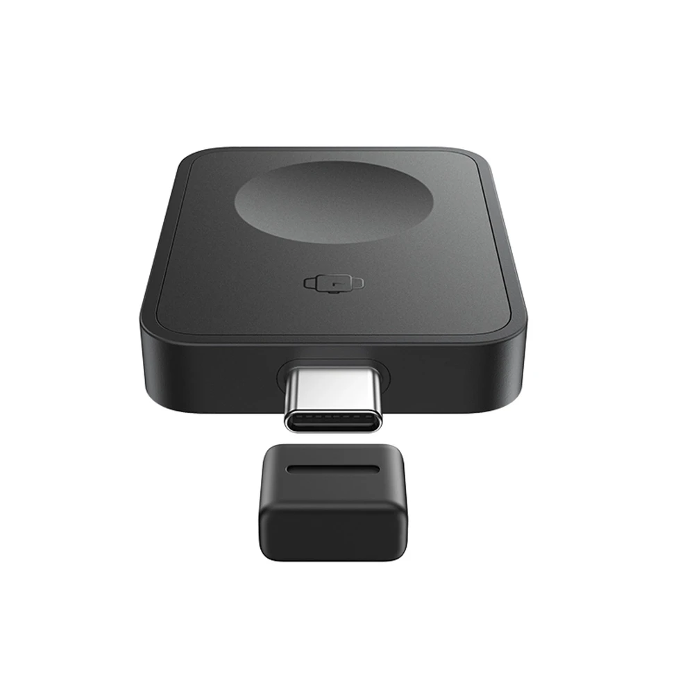 Baseus MagPro 2.5W Magnetic belaidis įkroviklis skirtas Apple Watch - juodos spalvos