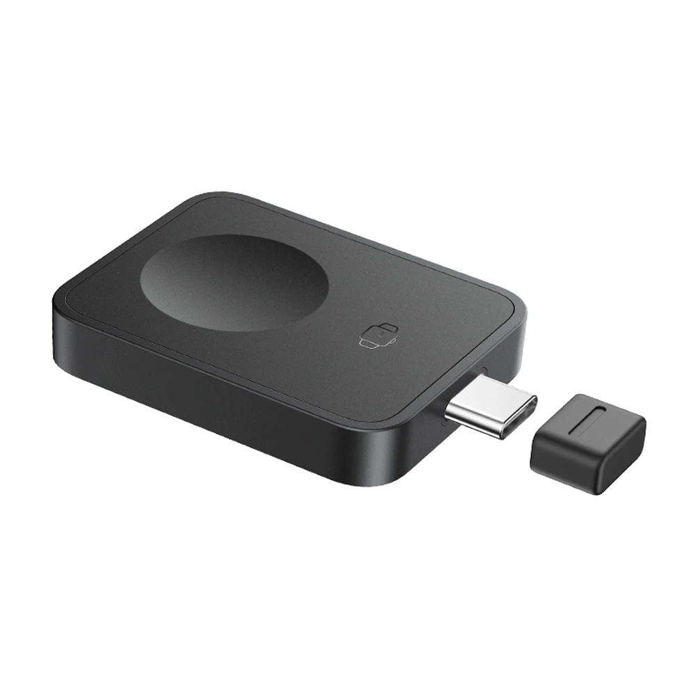 Baseus MagPro 2.5W Magnetic belaidis įkroviklis skirtas Apple Watch - juodos spalvos
