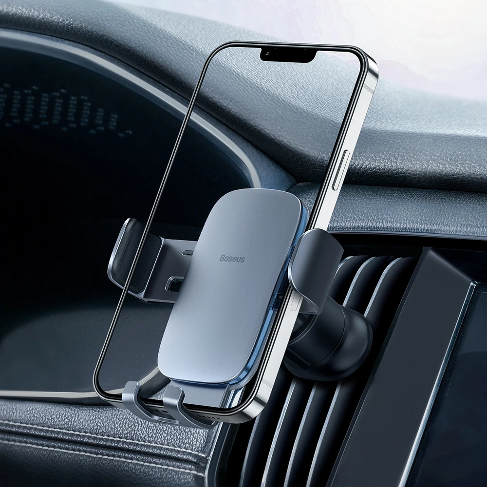 Baseus Automobilinis laikiklis 4.7-6.7" ekranų telefonams, pilkas