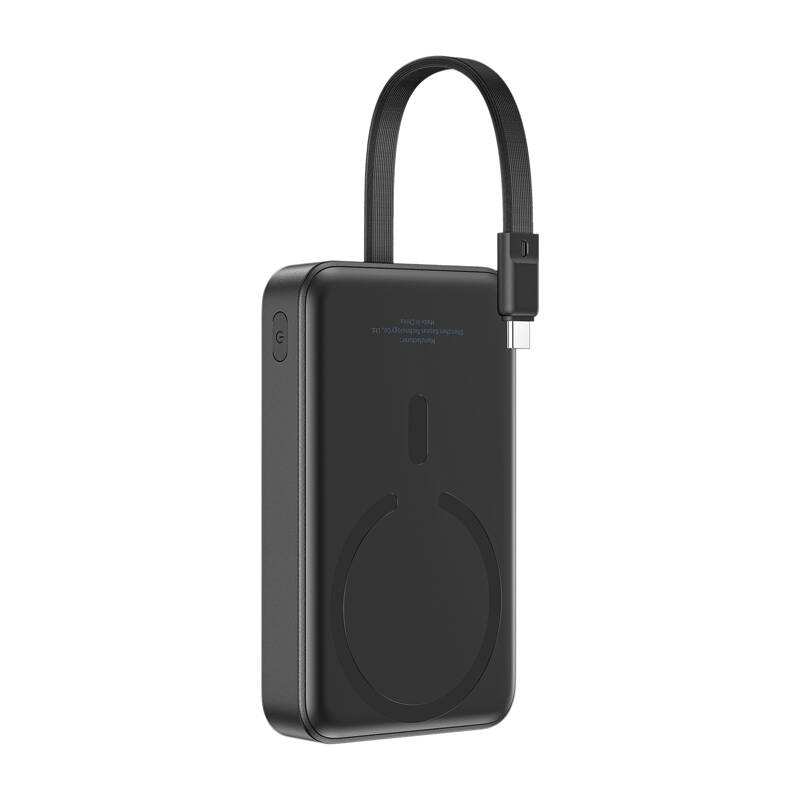Baseus Mini 10000mAh 30W Magnetic Powerbank (juodas) Bayern Edition