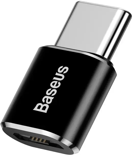 Adapteris Baseus USB C kištukas, micro USB B lizdas, OTG funkcija